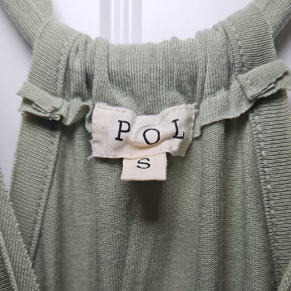 POL Sage Green Never Better Felt Soft Maxi Dress - Picture 6 of 12